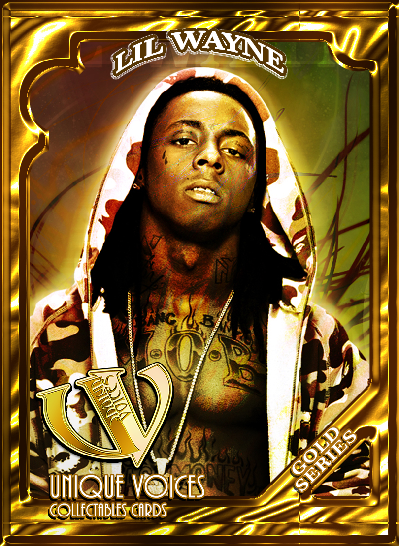 Lil Wayne Singer Gold Card