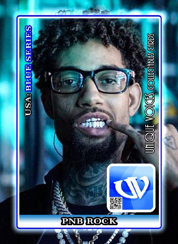 Pnb Rock Blue Card