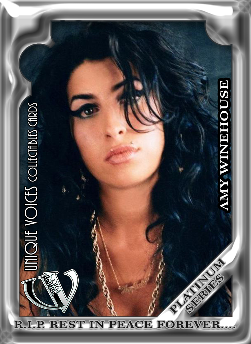 Amy Winehouse Singer Platinum Card